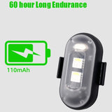 Colorful Car LED Light, Wireless Remote Control LED Strobe Light