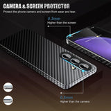 0.38mm Carbon Fiber Pattern Case For Samsung