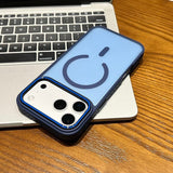 Frosted Magnetic Phone Case For iPhone