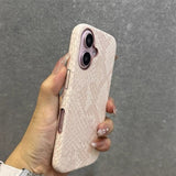 Snakeskin Pattern Half-covered Silicone Soft Phone Case For iPhone