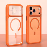 Transparent Magnetic Anti-drop Phone Case For iPhone