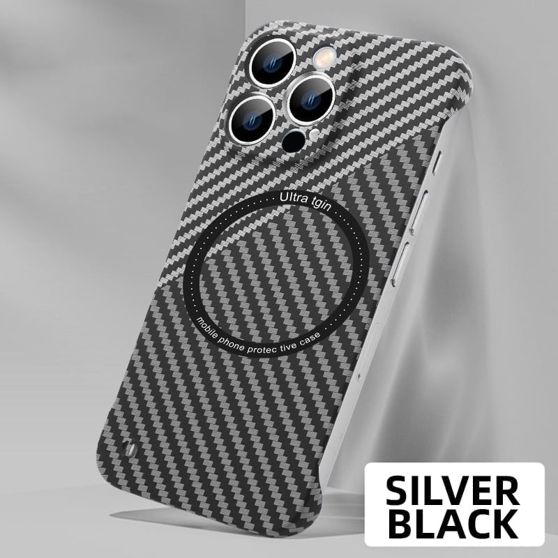 Carbon Fiber Magnetic Case For iPhone