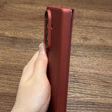 Solid Color Frosted Magnetic Phone Case For Samsung Z FOLD 7 6 5 4
