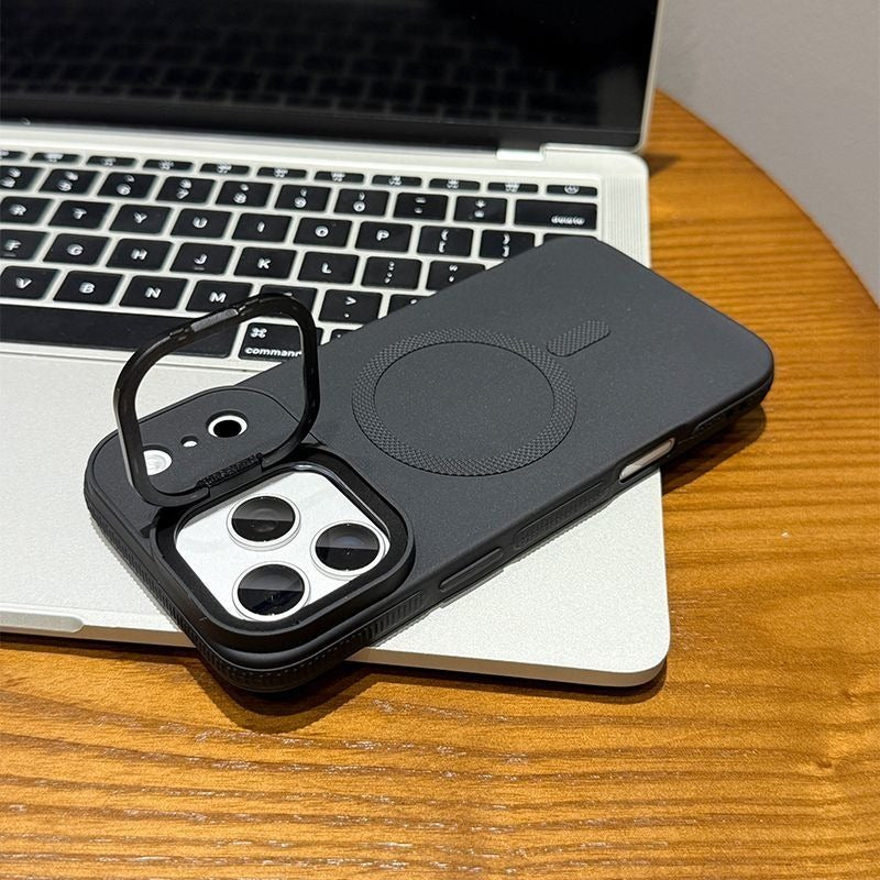 Lens Holder Phone Case For iPhone