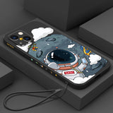 Cartoon Astronaut Case  for IPhone