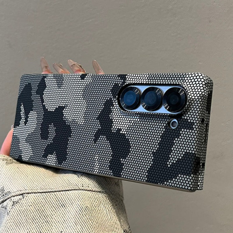 Ultra-thin Camouflage Mobile Phone Case For Samsung Z Fold