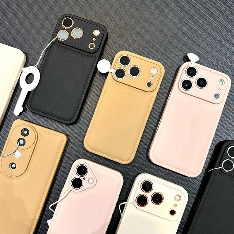 Solid Color Candy Cushion Phone Case For iPhone