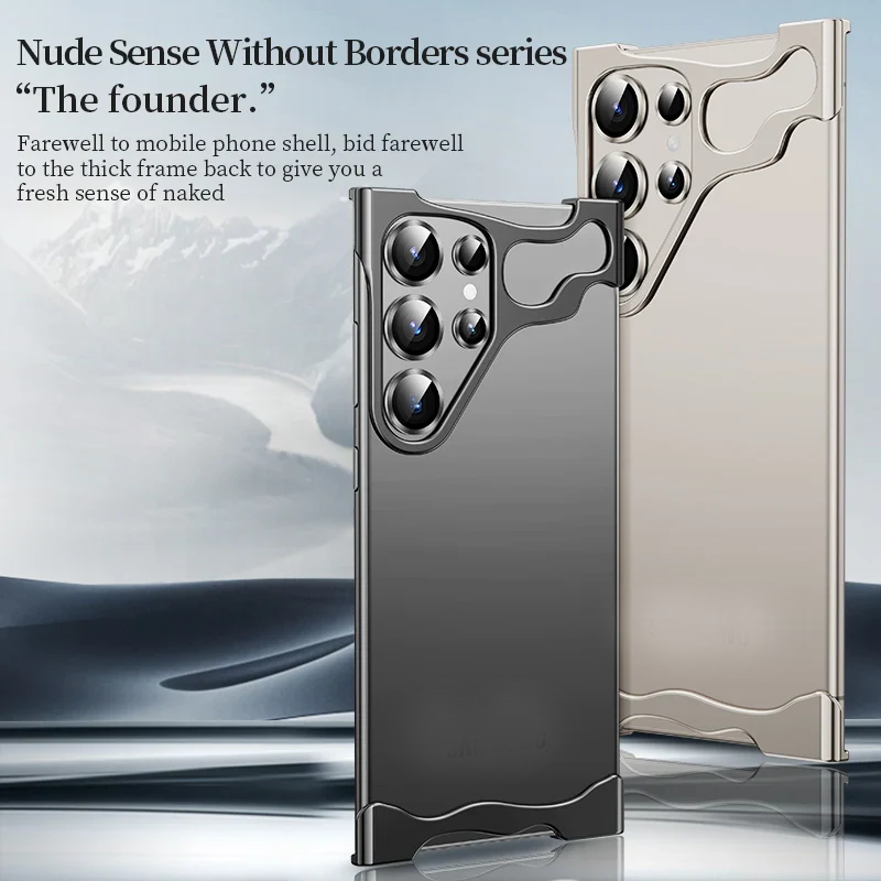 Titanium Alloy Bumper Phone Case For Samsung