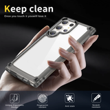 Metal Button Armor Shockproof Phone Case For Samsung