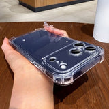 Transparent Airbag Shockproof Phone Case For iPhone
