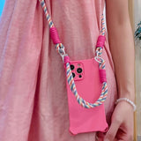 Cute Crossbody Shoulder Strap Lanyard Cases For iPhone