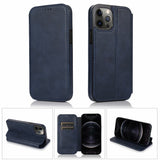 Full Leather Flip Phone Case For iPhone