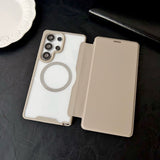 Flip Card Holder Magnetic Phone Case For Samsung