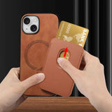 Magnetic Attraction Wallet Phone Case For iPhone