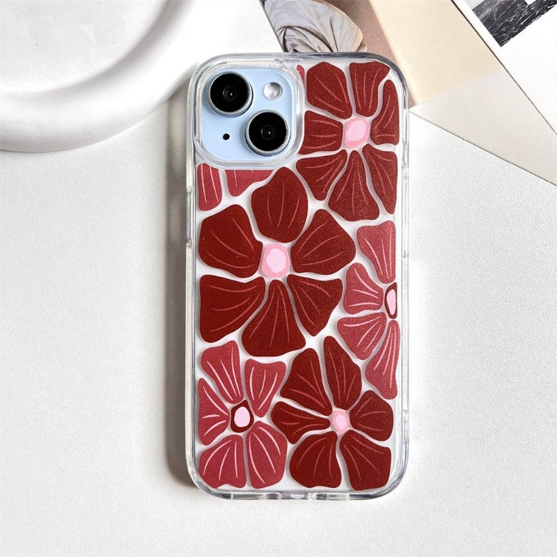 Flower Anti-fall Phone Case For iPhone