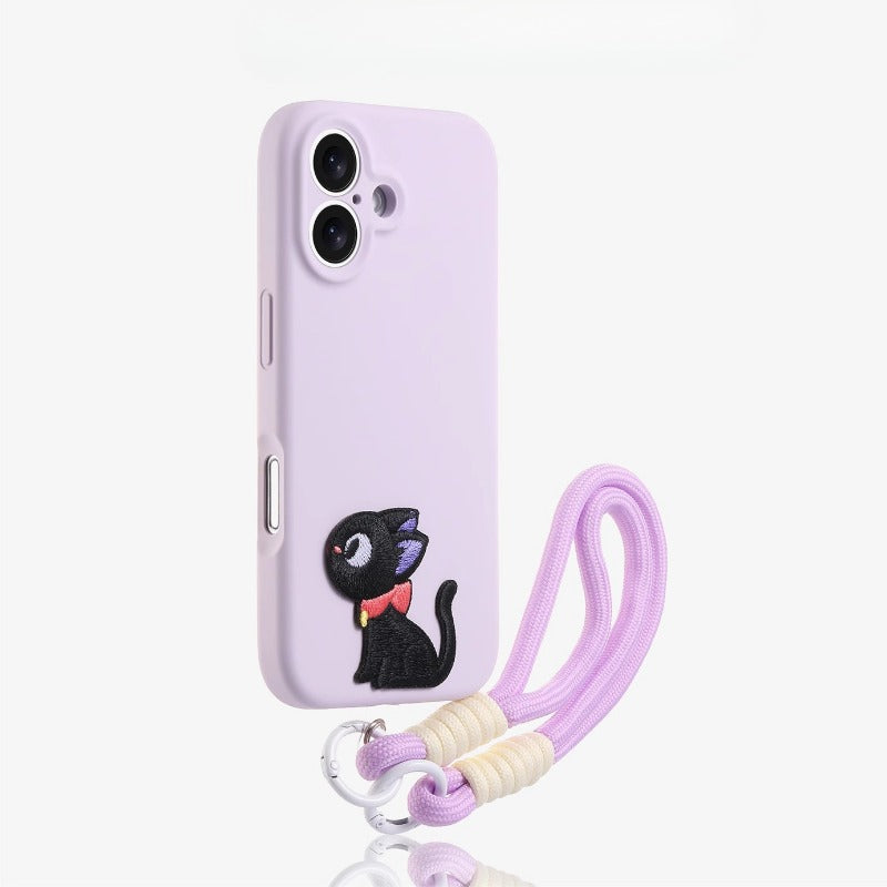 Heart Phone Case with Lanyard For iPhone
