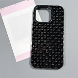 Summer Hollow 3D Pearl Phone Case For iPhone