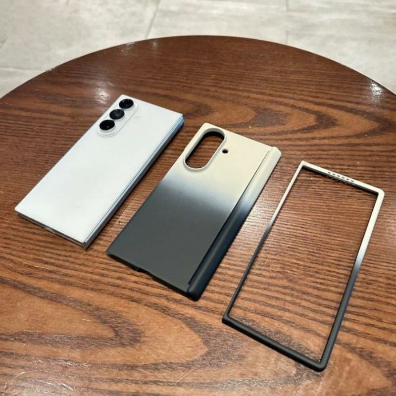 Gradient Frosted Phone Case For Samsung Z FOLD 7 6 5 4