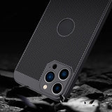 Heat Dissipation Mesh Phone Cover For iPhone