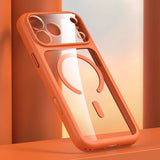 Transparent Magnetic Anti-drop Phone Case For iPhone