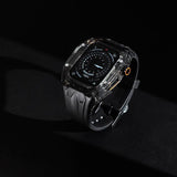Transparent One-Piece Watch Strap Protective Case For iWatch