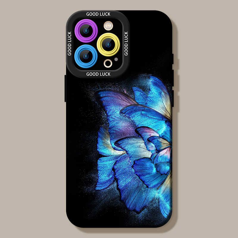 Butterfly Soft Phone Case For iPhone