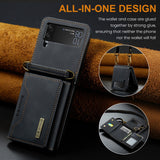 Crossbody Card Wallet Phone Case For Samsung Z Flip