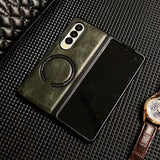 Leather Magnetic Phone Case For Samsung Z Fold