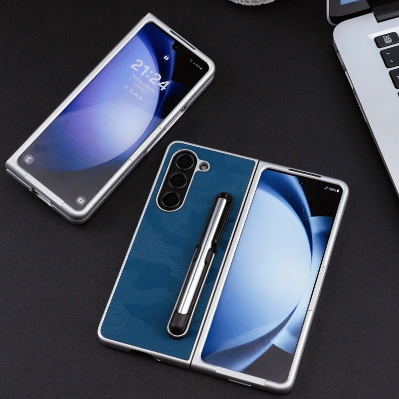 Pen Slot Holder Integrated Ultra-thin Phone Case For Samsung Z FOLD