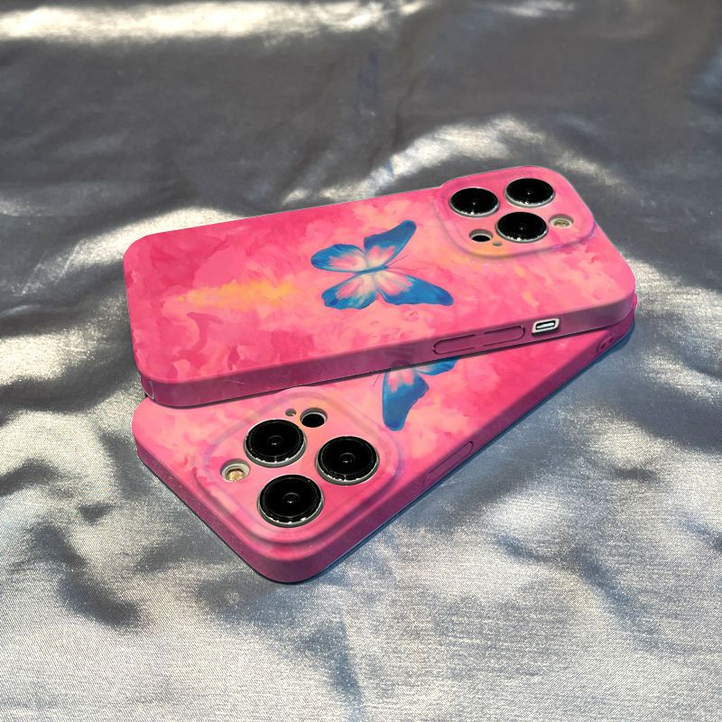 Graffiti Butterfly Phone Case For iPhone