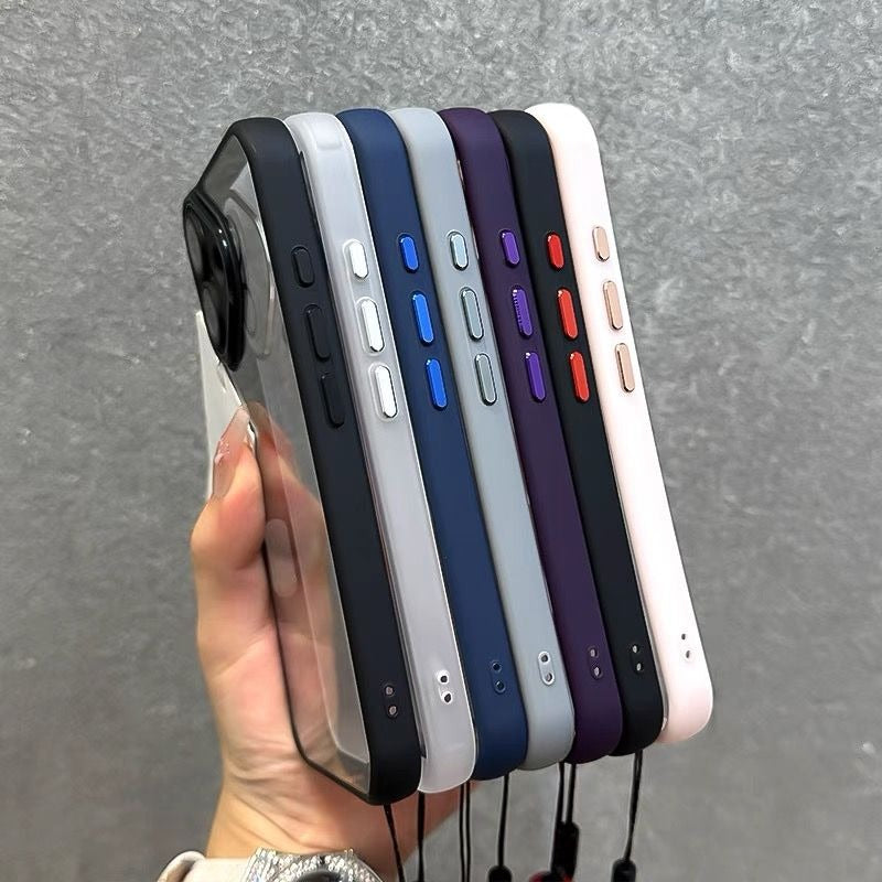 All-inclusive Transparent Anti-fall Mobile Phone Case For iPhone