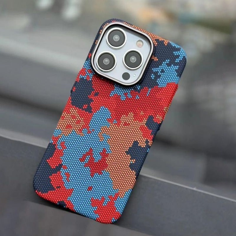 Metal Lens Magnetic Phone Case For iPhone
