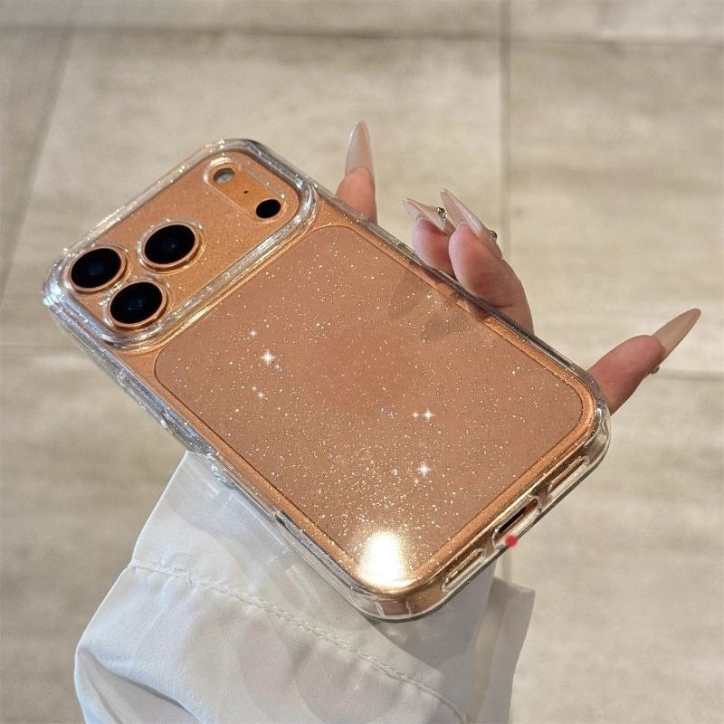 Transparent Glitter Phone Case For iPhone