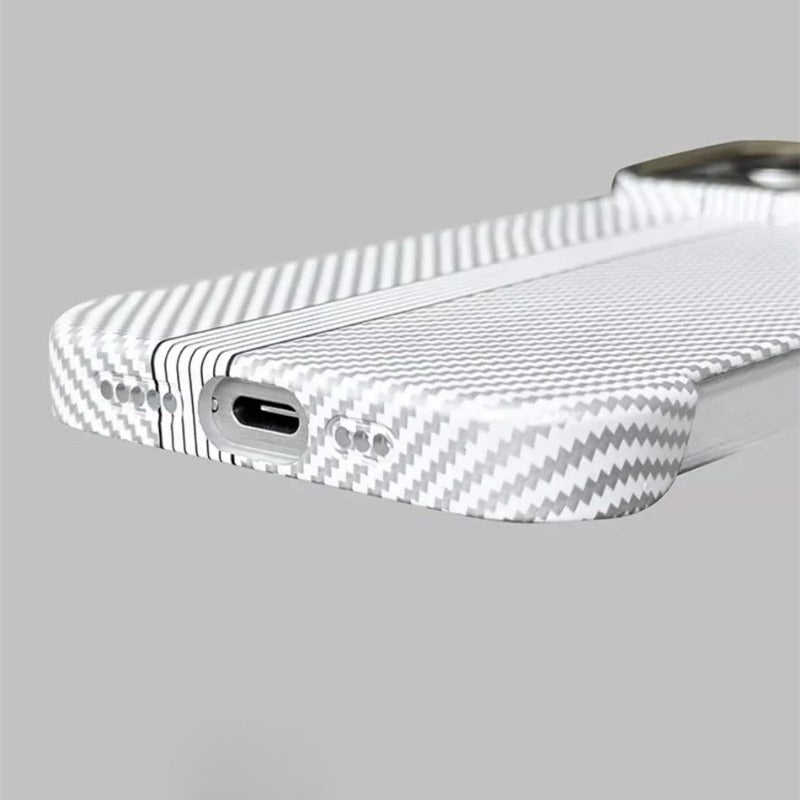 Ultra Thin Carbon Fiber Magnetic Case For iPhone