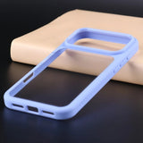 Clear Soft TPU Frame Anti-drop  Case For iPhone