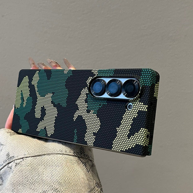 Ultra-thin Camouflage Mobile Phone Case For Samsung Z Fold