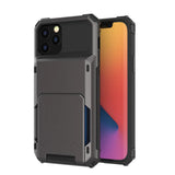 Wallet 4-Card Slot Credit Phone Case For iPhone