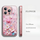 Floral Phone Case For iPhone