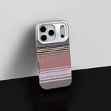 Plaid Electroplating Soft Phone Case For iPhone