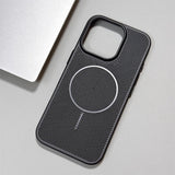 Solid Color Hollow Magnetic Phone Case For iPhone
