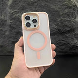 Frosted Magnetic Phone Case For iPhone