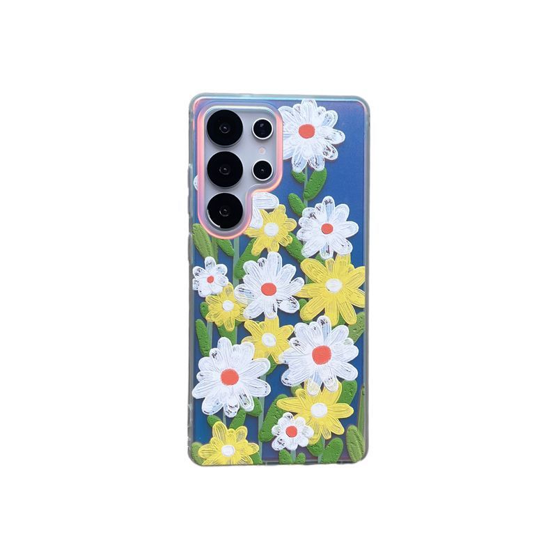 Flower Anti-shock Phone Case For Samsung