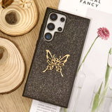 Anti-drip Glue Glitter Phone Case For Samsung