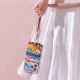 Flower Sea Soft Lanyard Phone Case For iPhone