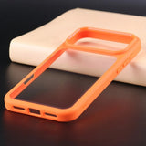 Clear Soft TPU Frame Anti-drop  Case For iPhone