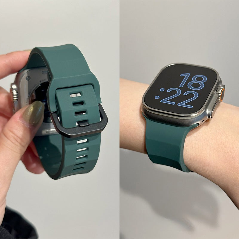 New Silicone Strap For Apple Watch