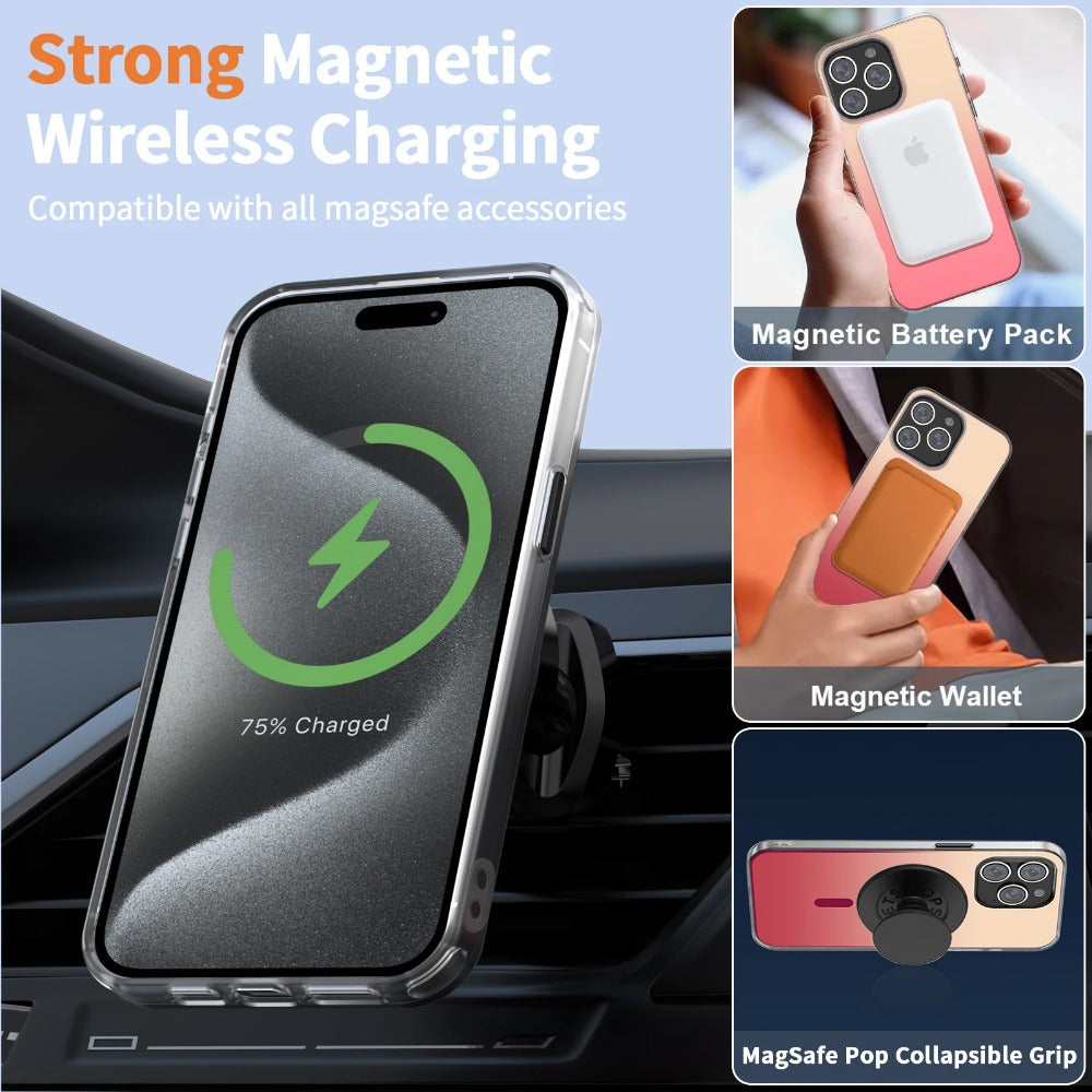 Shockproof Magnetic Phone Case For iPhone