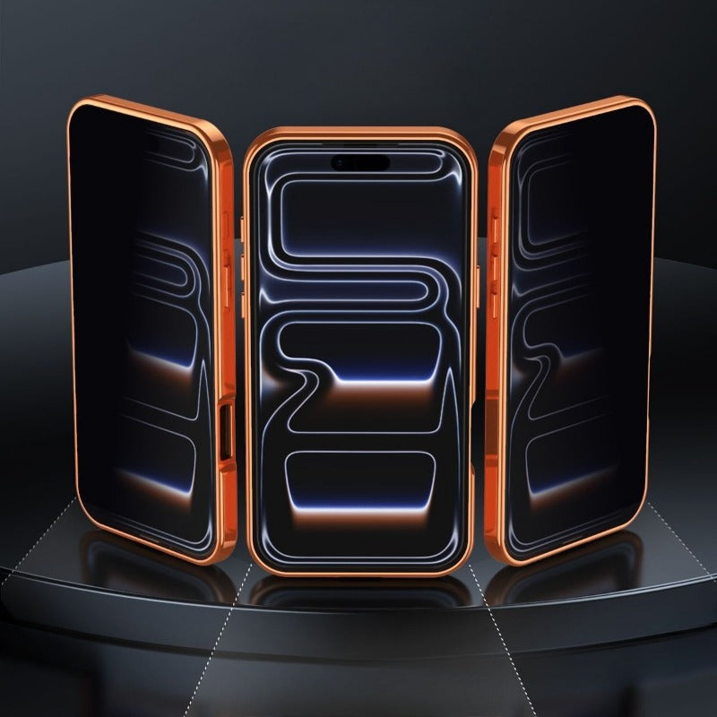 Metal Double-Sided Marker Magnetic Phone Case For iPhone