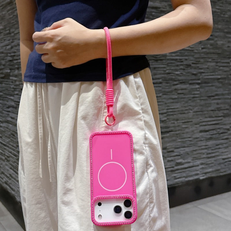 Edge-drilled Thin-ring Magnetic Phone Case For iPhone