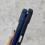 Matte Transparent PC Magnetic Phone Case For iPhone